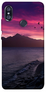 Чехол Закат для Xiaomi Redmi Note 5 (DC)