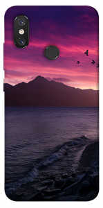 Чехол Закат для Xiaomi Mi 8