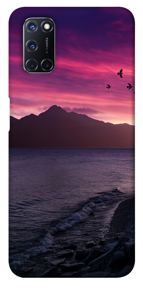 Чехол Закат для Oppo A92