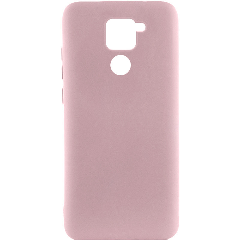 Чехол Silicone Cover Lakshmi (AA) для Xiaomi Redmi Note 9 / Redmi 10X (Розовый / Pink Sand)