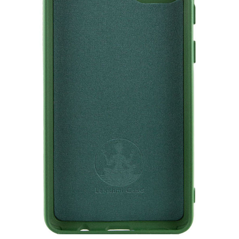 Фото Чохол Silicone Cover Lakshmi Full Camera (A) на Xiaomi 12T / 12T Pro (Зелений / Dark green) на vchehle.ua