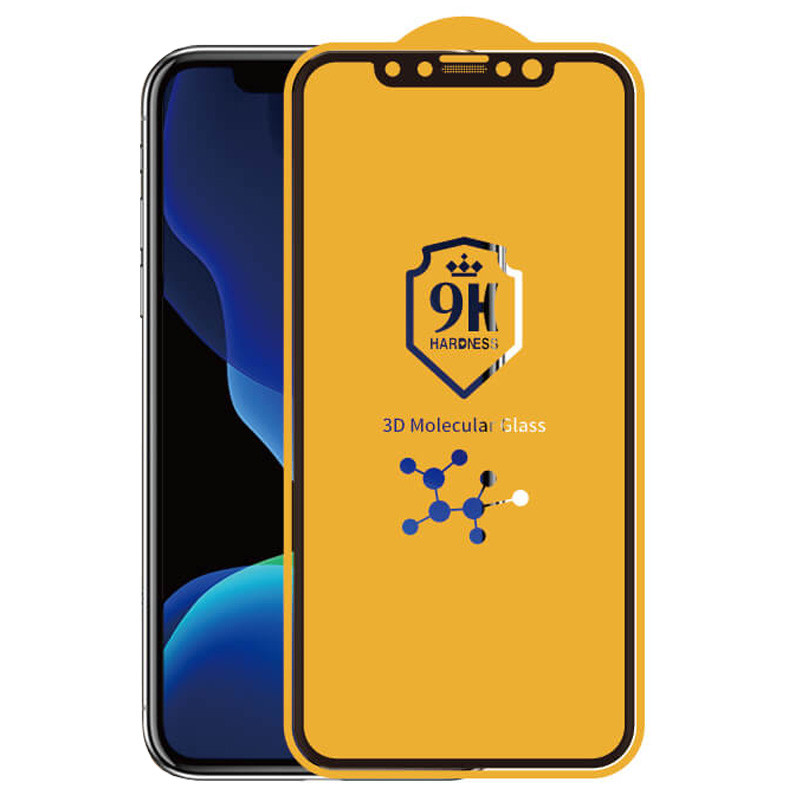 

Молекулярное 3D стекло Flexible Molecular для iPhone 11 (Черный) 1102122
