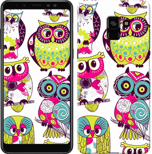 

Чохол Сови на Samsung Galaxy A8 Plus 2018 A730F 620943