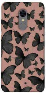 Чехол Порхающие бабочки для Xiaomi Redmi 5 Plus