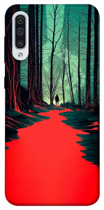 Чехол Зловещий лес для Samsung Galaxy A50s