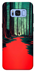Чехол Зловещий лес для Galaxy S8 (G950)