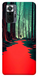 Чехол Зловещий лес для Xiaomi Redmi Note 10 Pro