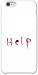 Чохол Help для iPhone 6S Plus