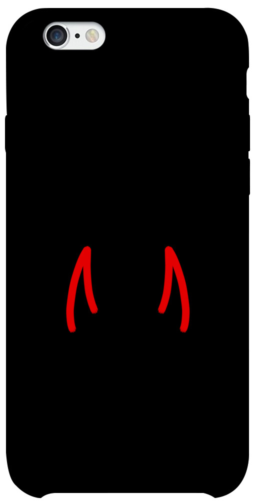 Чохол Red horns для iPhone 6