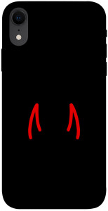 Чохол Red horns для iPhone XR
