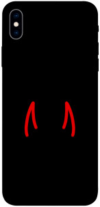 Чохол Red horns для iPhone XS Max