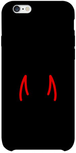 Чехол Red horns для iPhone 6 plus (5.5'')