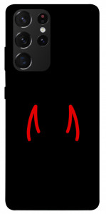 Чехол Red horns для Galaxy S21 Ultra