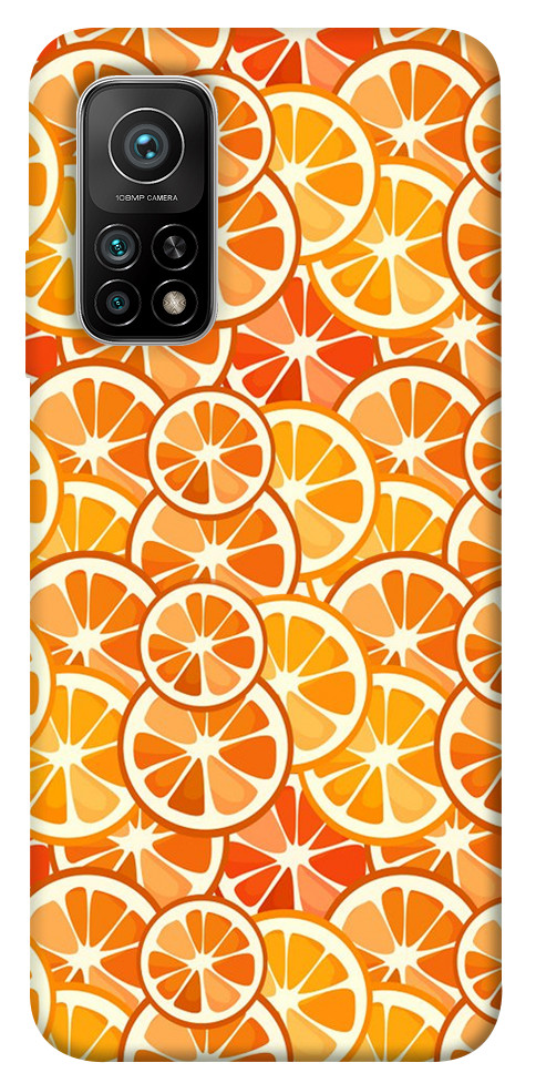 

Чехол Мандариновый паттерн для Xiaomi Mi 10T 1214238