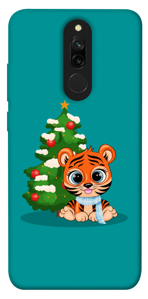 

Чехол Праздничный тигренок для Xiaomi Redmi 8 1218645