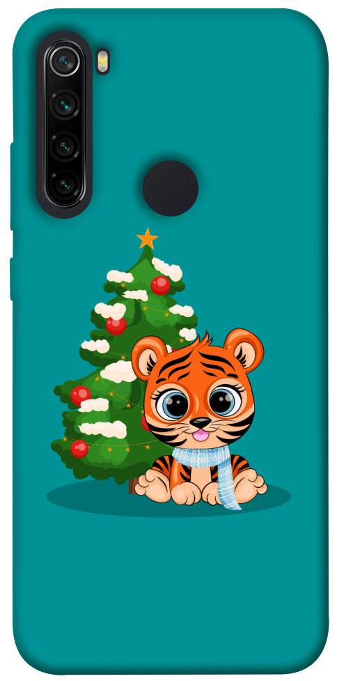 

Чохол Святковий тигреня для Xiaomi Redmi Note 8 1218649