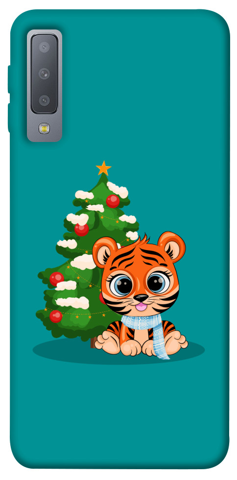 

Чохол Святковий тигреня для Galaxy A7 (2018) 1218665