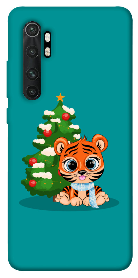 

Чохол Святковий тигреня для Xiaomi Mi Note 10 Lite 1218666