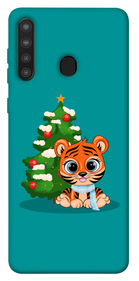 

Чохол Святковий тигреня для Galaxy A21 1218690