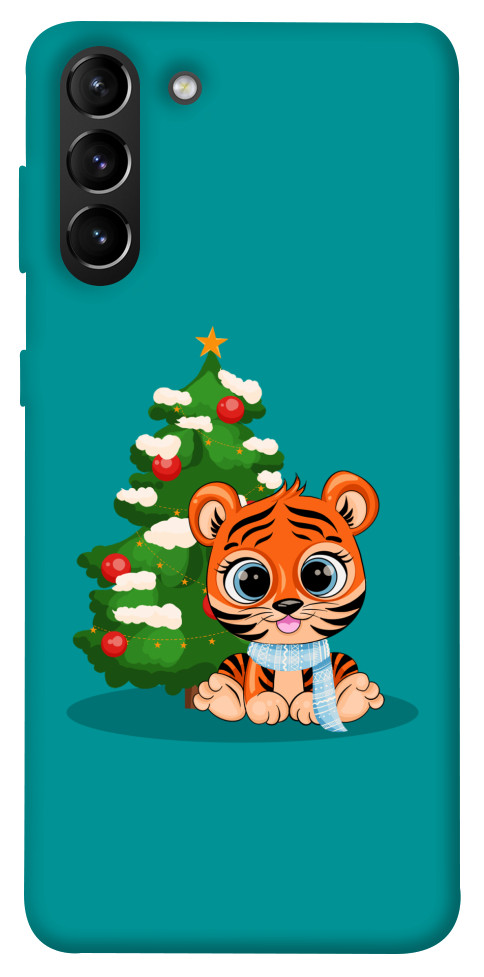 

Чехол Праздничный тигренок для Galaxy S21+ 1218731