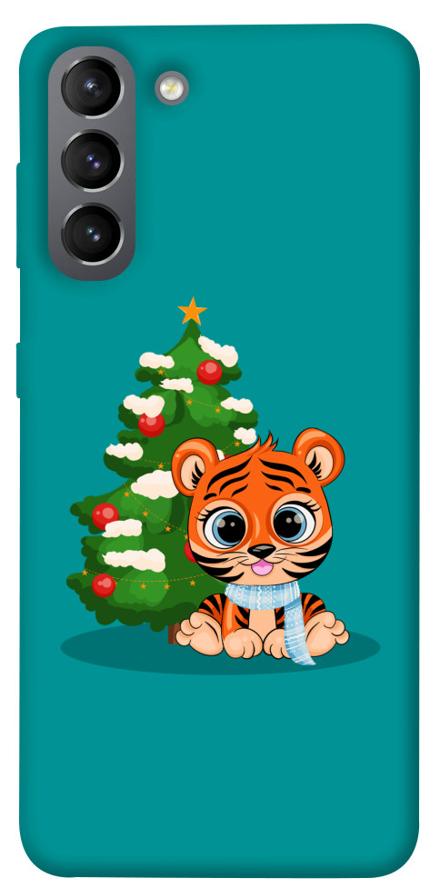 

Чехол Праздничный тигренок для Galaxy S21 1218732