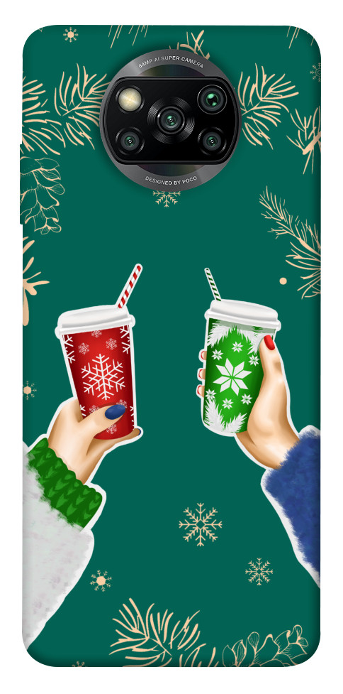 

Чехол Winter drinks для Xiaomi Poco X3 Pro 1219008