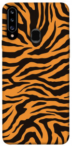 Чехол Tiger print для Galaxy A20s (2019)