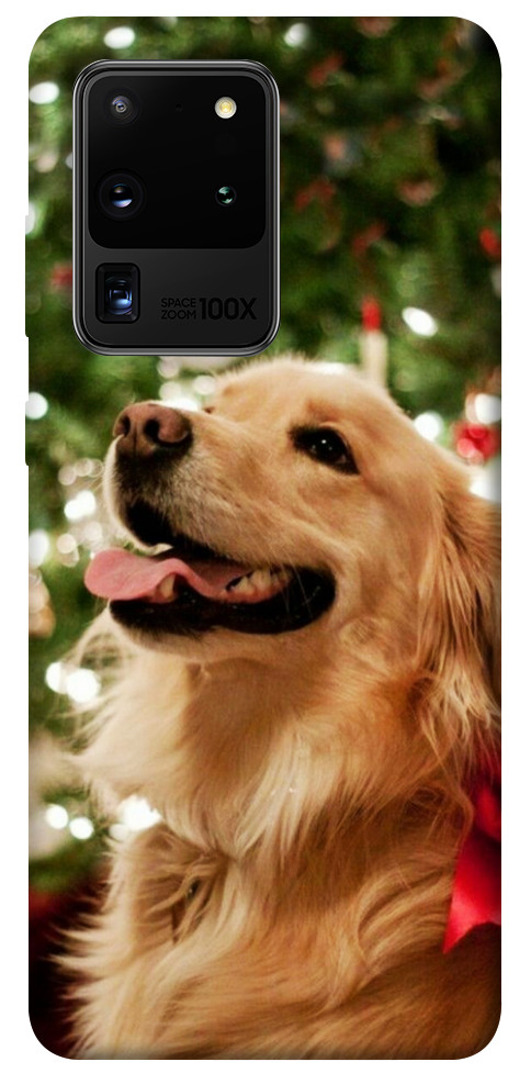 Чехол New year dog для Galaxy S20 Ultra (2020)