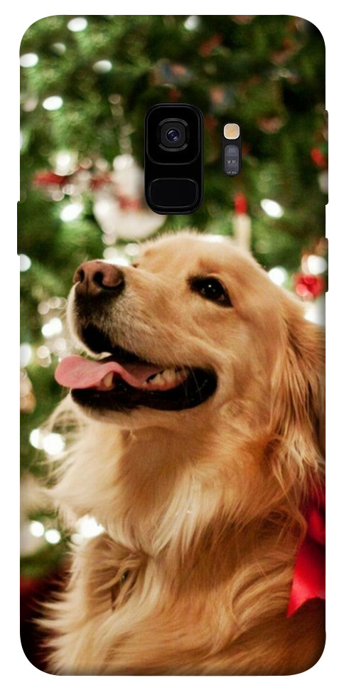 Чехол New year dog для Galaxy S9