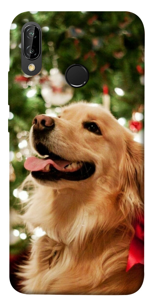 Чехол New year dog для Huawei P20 Lite