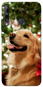 Чехол New year dog для Huawei P40 Lite E