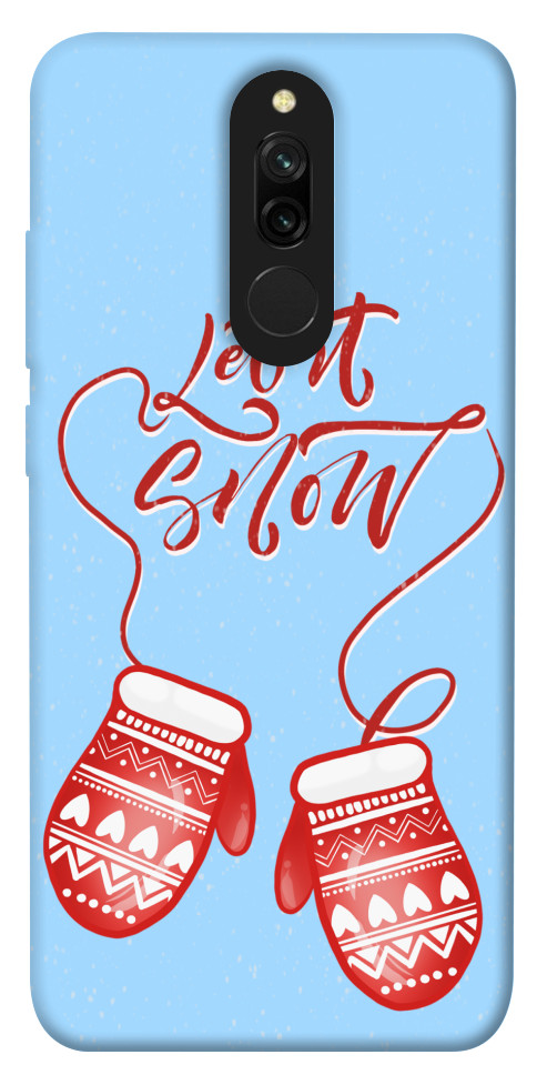 Чехол Let it snow для Xiaomi Redmi 8