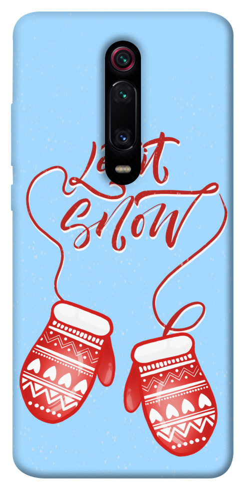 Чехол Let it snow для Xiaomi Redmi K20