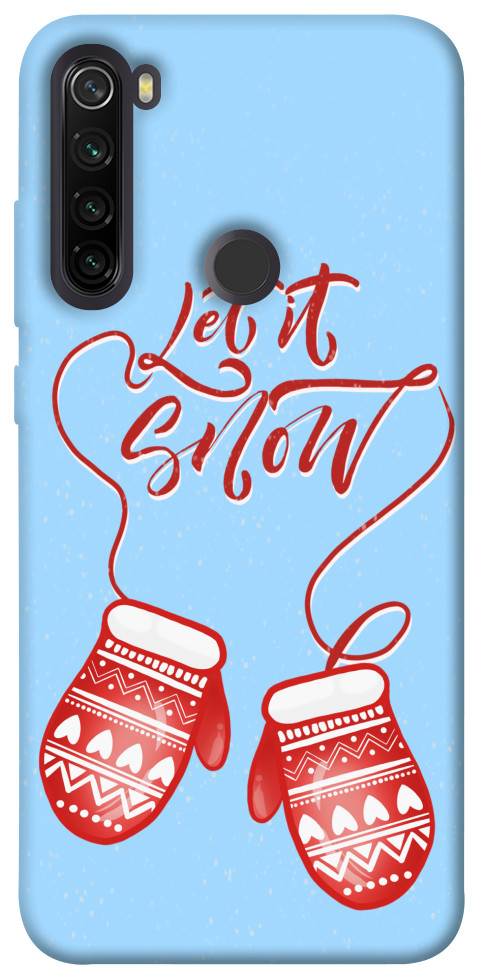 Чехол Let it snow для Xiaomi Redmi Note 8T