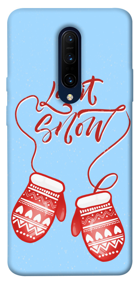 Чехол Let it snow для OnePlus 7 Pro