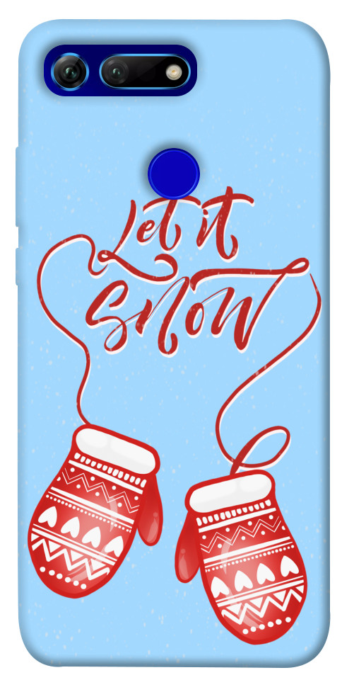 Чехол Let it snow для Huawei Honor View 20