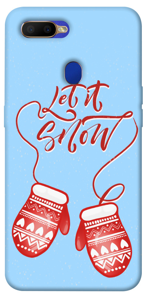 Чехол Let it snow для Oppo A5s