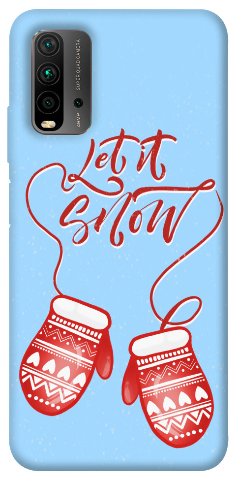 Чехол Let it snow для Xiaomi Redmi 9T