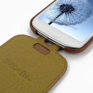 Купити Шкіряний чохол Pdair (Slim Case) на Samsung i9300 Galaxy S3 (Коричневий) на vchehle.ua