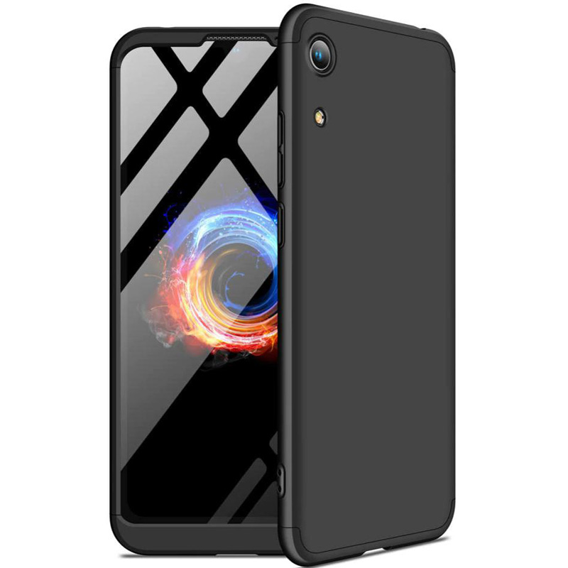 

Пластиковая накладка GKK LikGus 360 градусов для Huawei Honor 8A (Черный) 708253