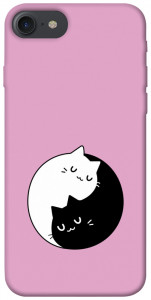 Чехол Коты инь-янь для iPhone 7 (4.7'')