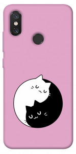 Чехол Коты инь-янь для Xiaomi Mi 8