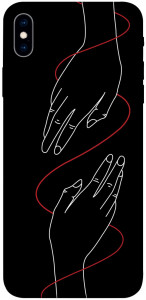 Чохол Плетення рук для iPhone XS Max