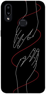 Чехол Плетение рук для Galaxy A10s (2019)