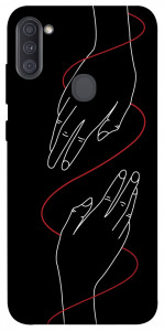Чехол Плетение рук для Galaxy A11 (2020)