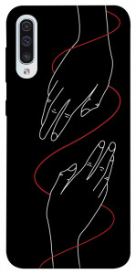 Чехол Плетение рук для Galaxy A50 (2019)