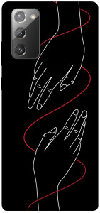 Чехол Плетение рук для Galaxy Note 20