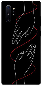 Чохол Плетення рук для Galaxy Note 10+ (2019)