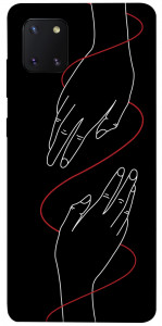 Чехол Плетение рук для Galaxy Note 10 Lite (2020)