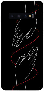 Чехол Плетение рук для Galaxy S10 (2019)